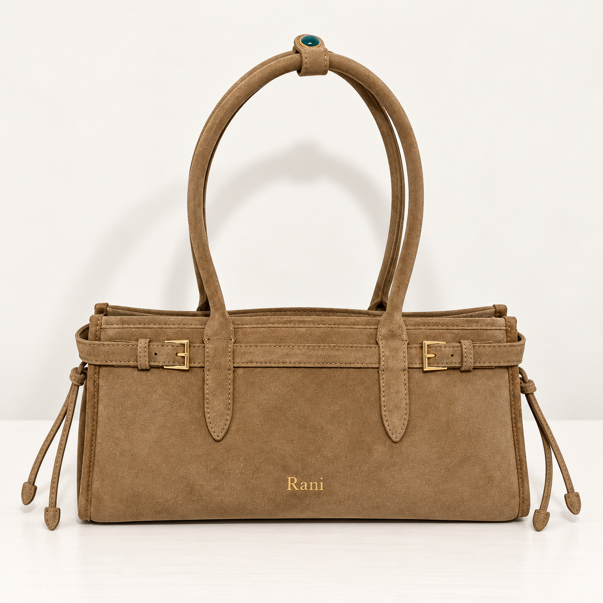 Amara Suede Shoulder Bag
