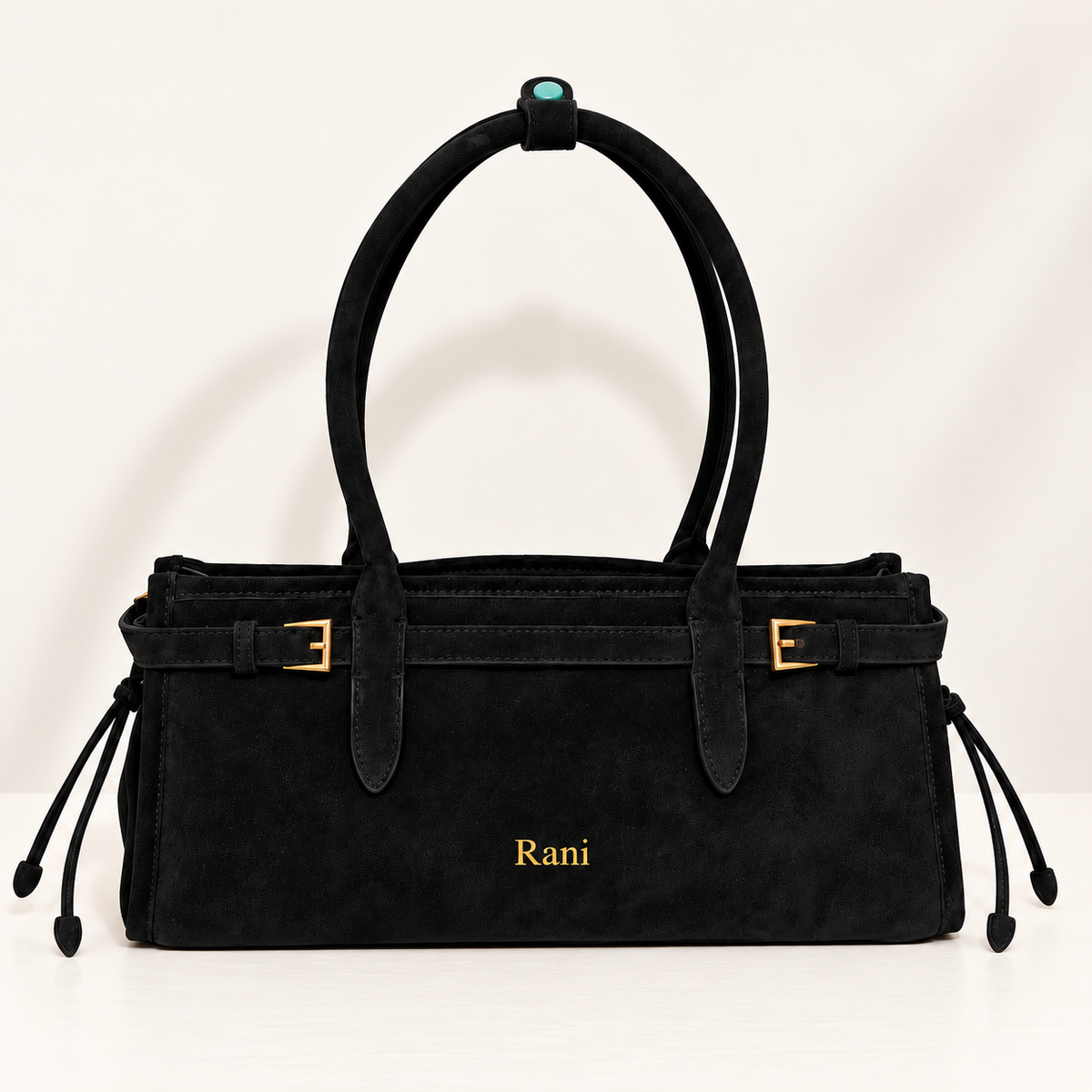 Amara Suede Shoulder Bag